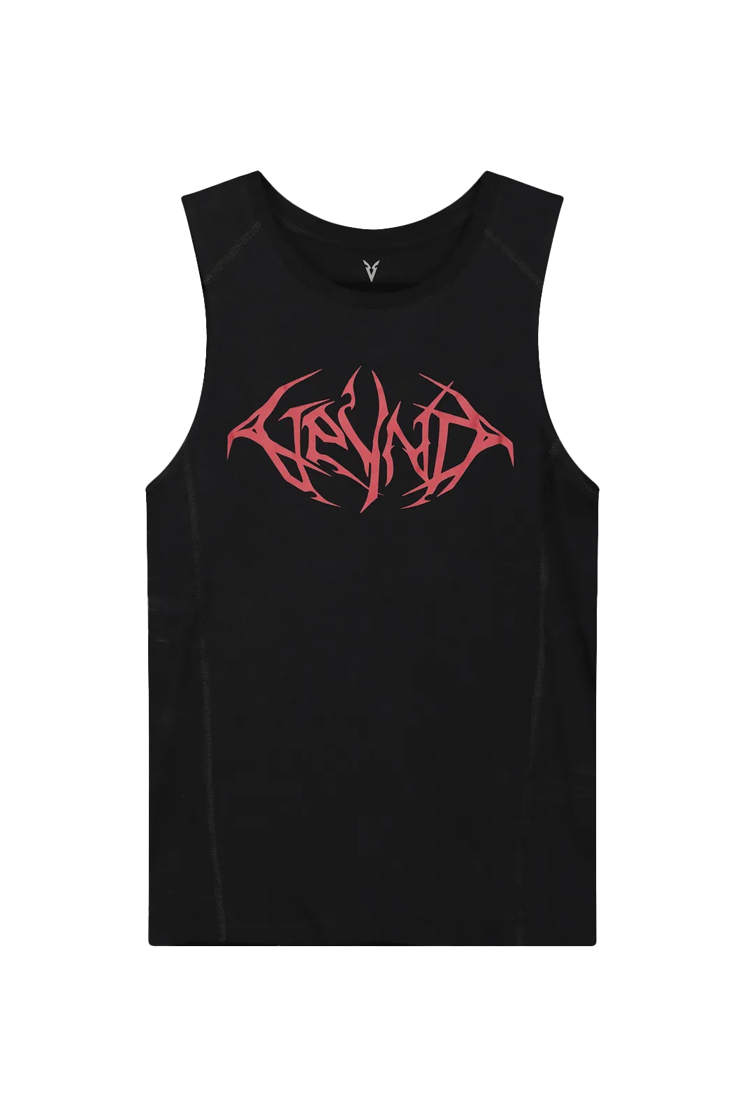 TANK RED VEINS GRAPHIC - Black